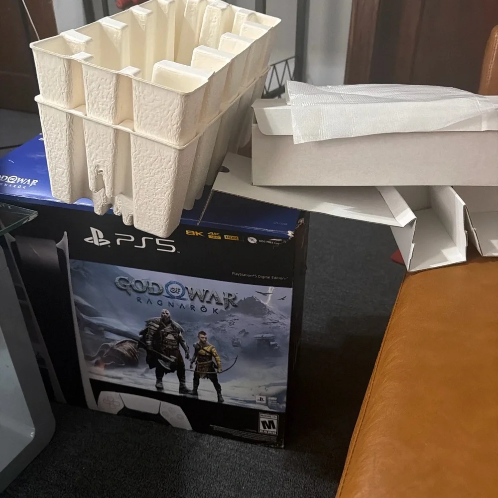 Sony PlayStation 5 with White and Black Design